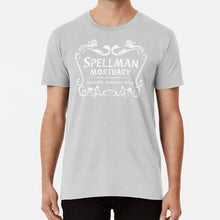 Load image into Gallery viewer, Spellman Mortuary T Shirt Kiernan Shipka Jughead Harvey Kinkle Spellman Mortuary Archie Riverdale 90s Spellman Caos