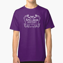 Load image into Gallery viewer, Spellman Mortuary T Shirt Kiernan Shipka Jughead Harvey Kinkle Spellman Mortuary Archie Riverdale 90s Spellman Caos